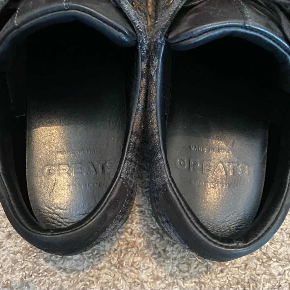Greats Brooklyn Plaid Sneakers